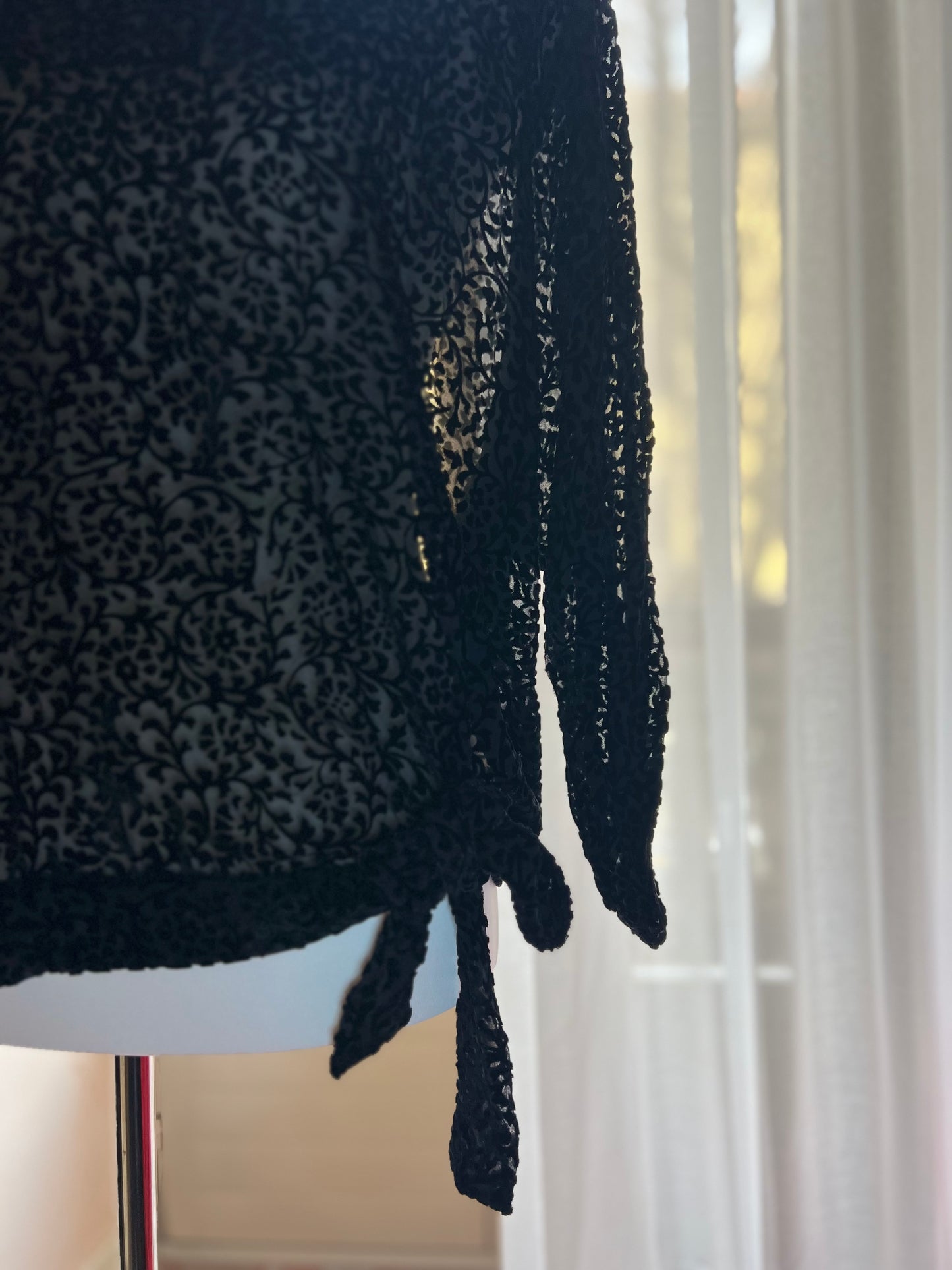 Camicia sartoriale in velluto