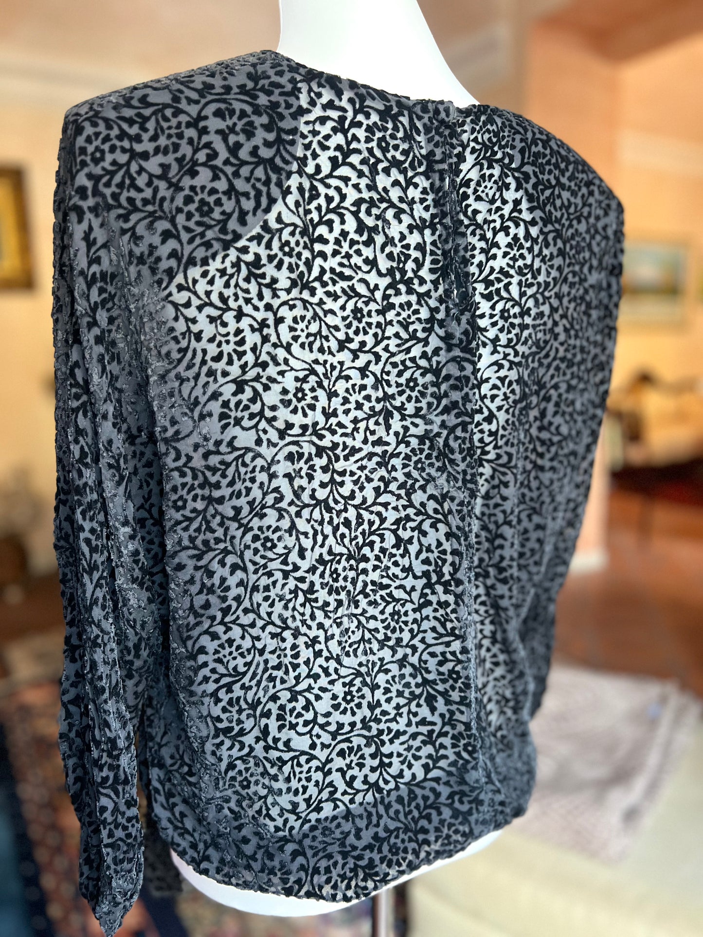 Camicia sartoriale in velluto