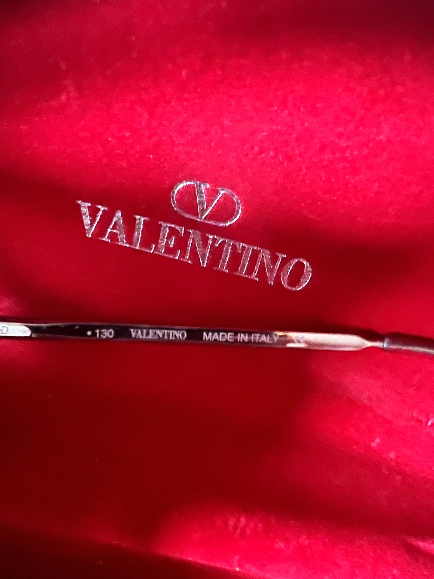 Occhiale Valentino anni '90 con Swarovski